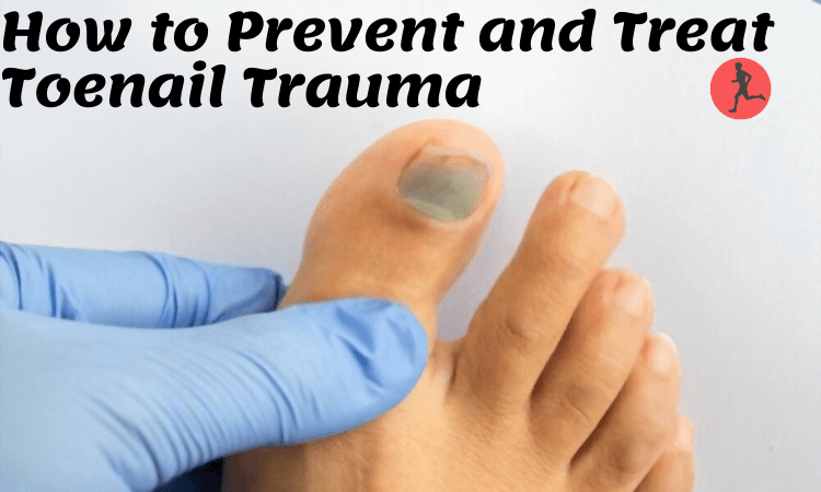 Trauma to the toenail might be chronic or stem from a recent accident.